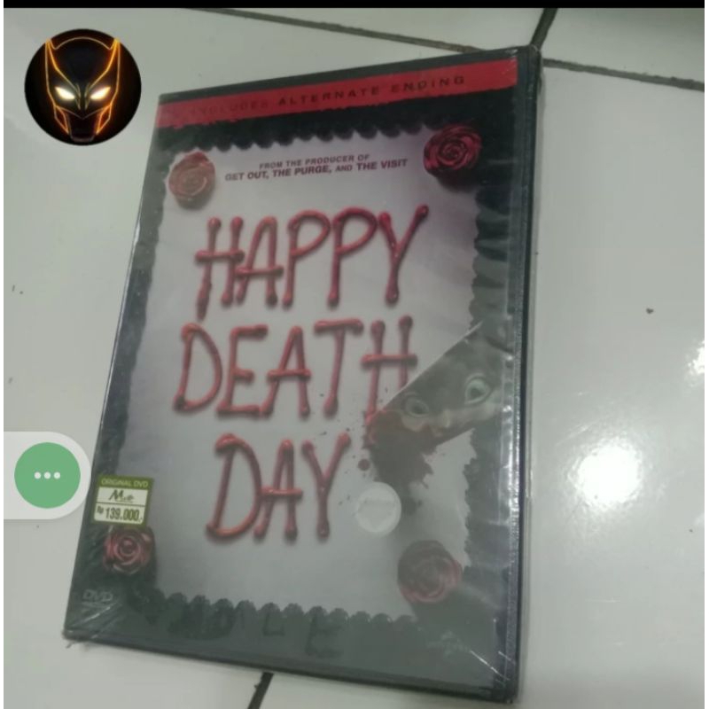 DVD Original Happy Death Day Segel Text Indonesia