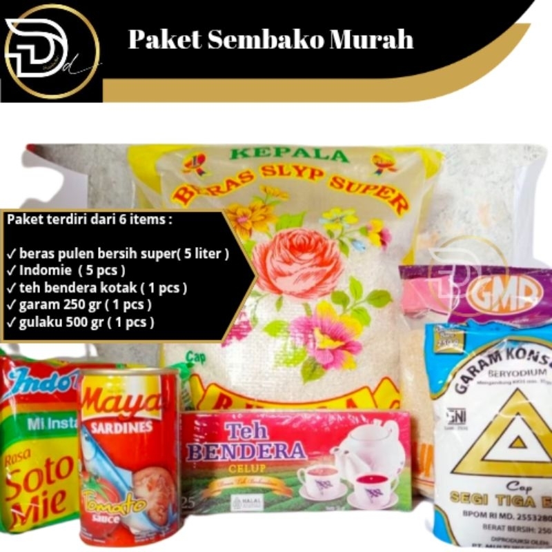 

paket sembako murah meriah kualitas dijamin bagus super Munggahan