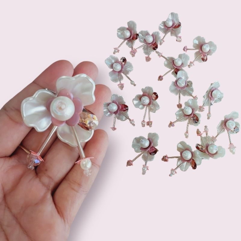 bros bunga akrilik / aplikasi bunga akrilik