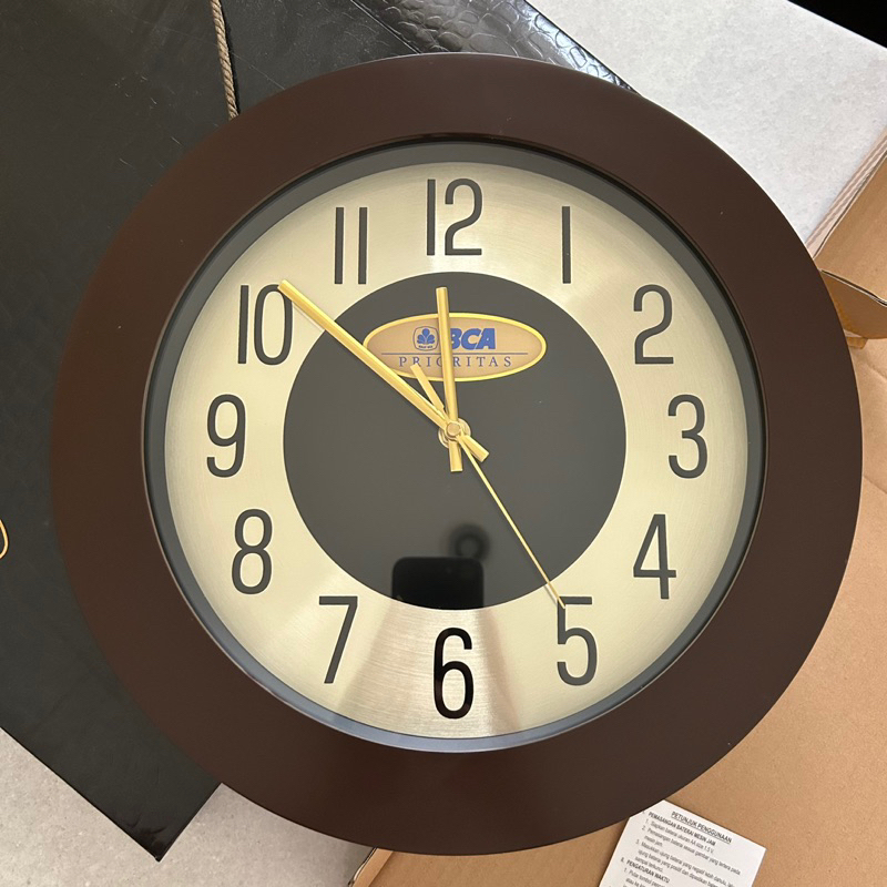 Jam dinding BCA Prioritas NEW