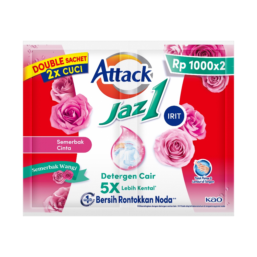 Attack jaz1 sachet cair 76gr X 12pc