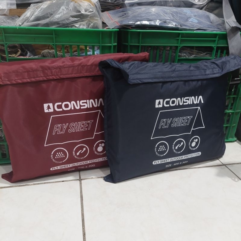 CONSINA. FLYSHEET TENDA CONSINA 3X4 WATERPROOF