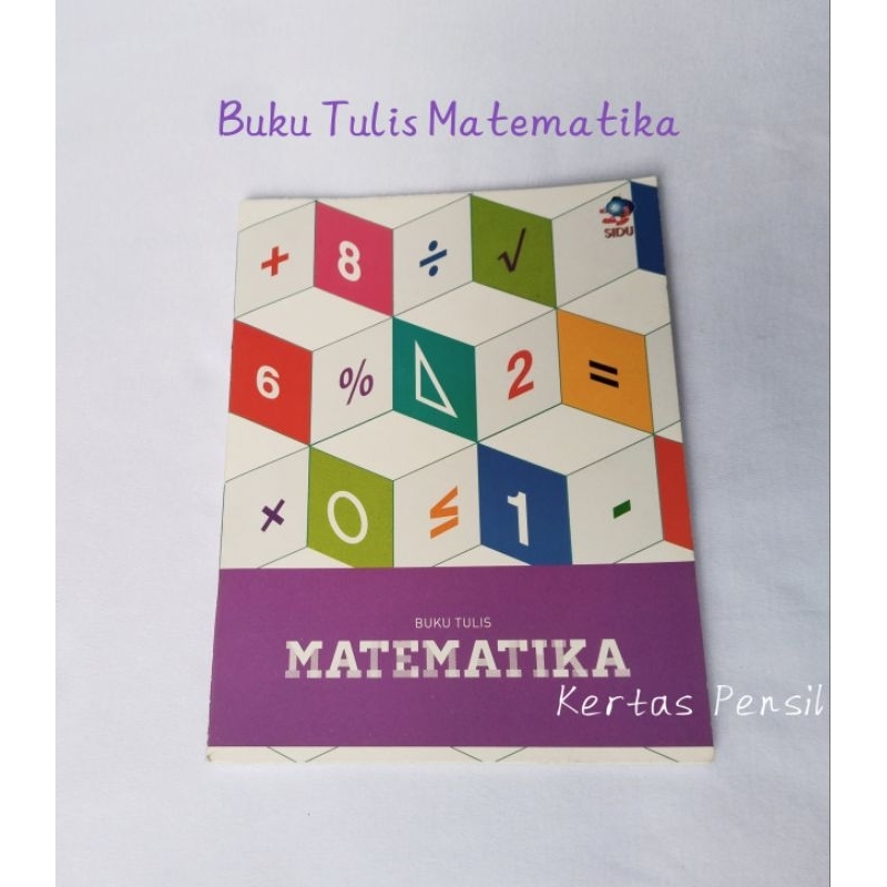 

Buku Tulis Matematika / Buku Tulis Kotak-kotak 38 Lembar / SIDU 38 Lembar