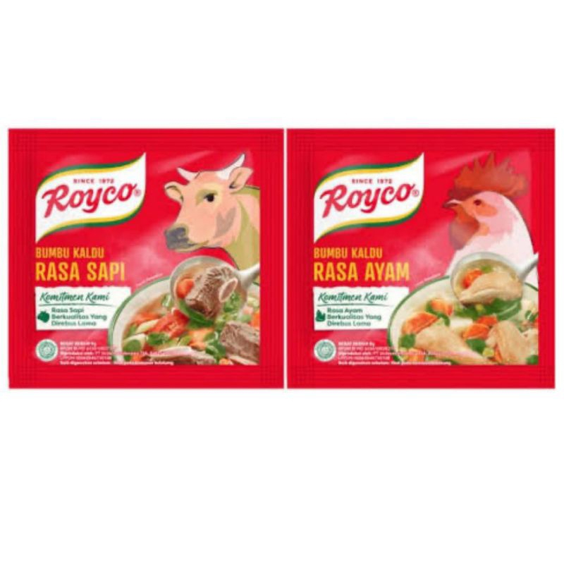 

Royco Sachet 8gram rasa Ayam/Sapi