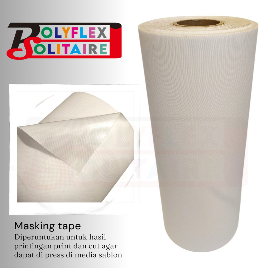 Polyflex Masking Tape sablon Korea Premium