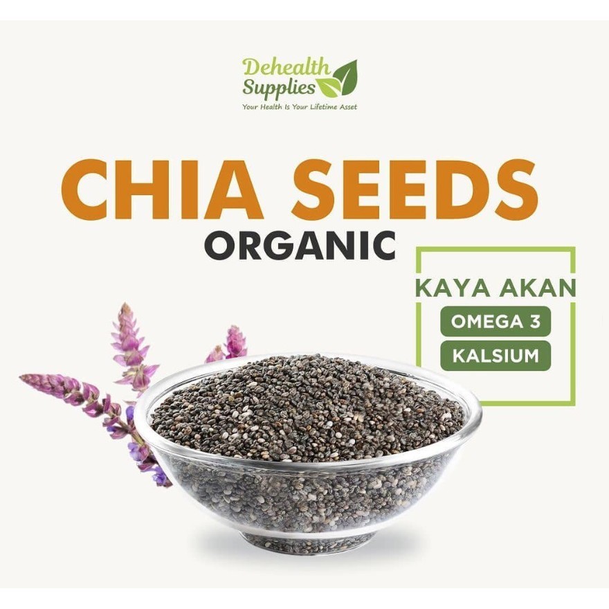 

DEHEALTH SUPPLIES CHIA SEEDS 250G