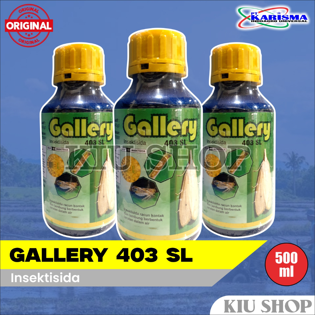 Grosir / GALLERY 403 SL - 500ml / Insektisida Wereng Coklat & Penggerek Batang Padi / Dimehipo
