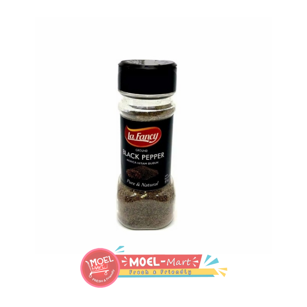 

LA FANCY MERICA HITAM BUBUK 57GR BTL