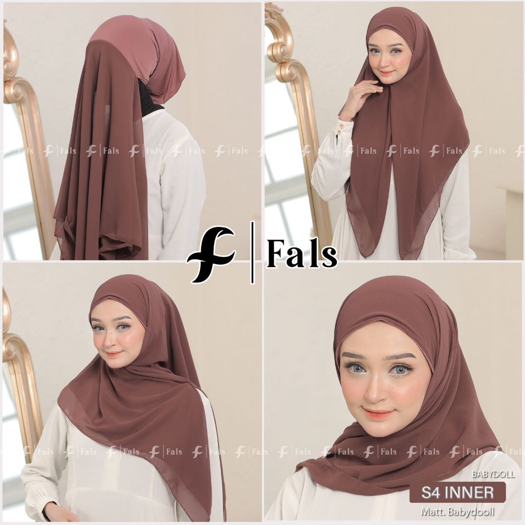 FALS SEGIEMPAT INNER // HIJAB SEGIEMPAT + INNER BY FALS // SEGIEMPAT INNER MURAH BY FALS HIJAB