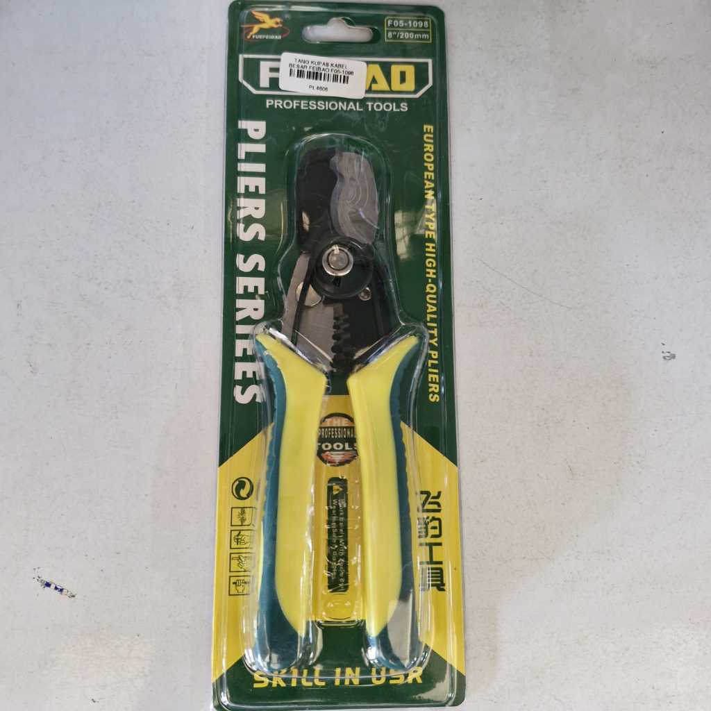 TANG KUPAS KABEL LISTRIK 8" FEIBAO F05-1098
