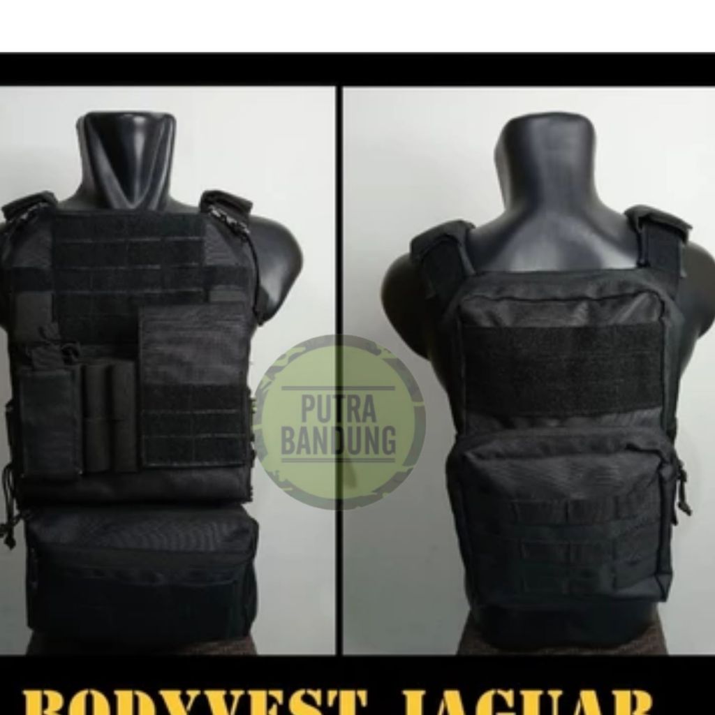Bodyvest Jaguar Mode Quickrelease Premium Quality / Bodyvest Jaguar / Bodyvest Brimob / Bodyvest TNI