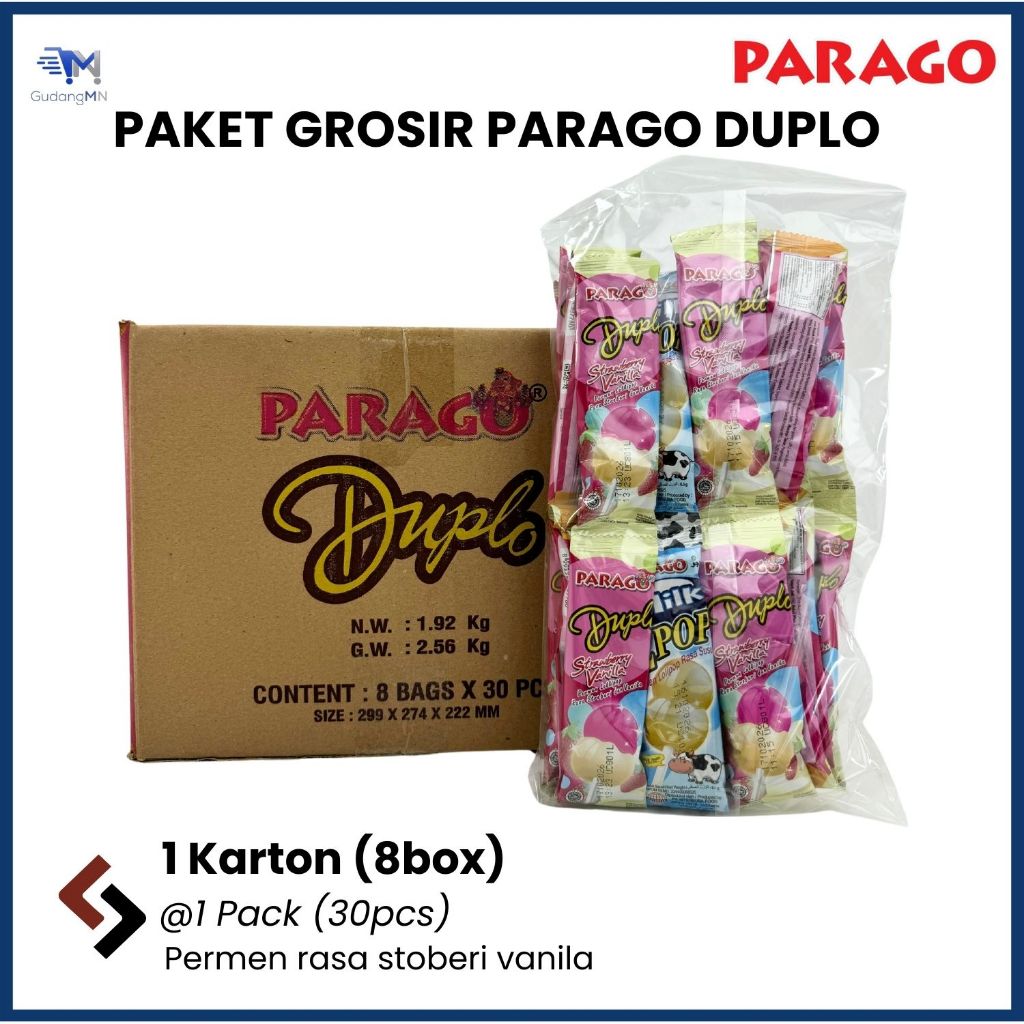 

PAKET GROSIR PARAGO DUPLO | PERMEN LOLIPOP