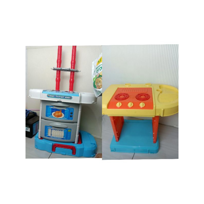 Mainan preloved  kitchen set anak