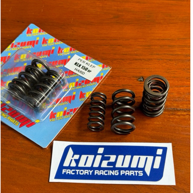PIR PER KLEP KOIZUMI KLX 150 HARD DOBLE SPRING PIR KLEP KOIZUMI KNK KLX DT 150 HARD BUKAN PIR KLEP J