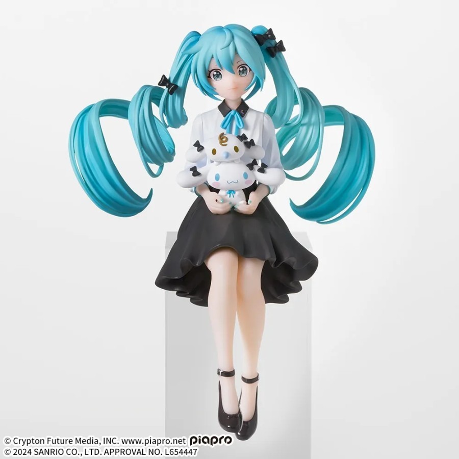 Premium Chokonose Figure Hatsune Miku & Cinnamonroll - Sumashi Ver. Vocaloid