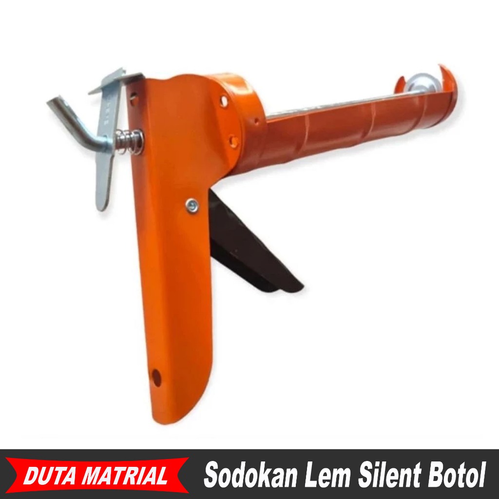 Sodokan lem silent Botol / Caulking Gun Silikon Lem Kaca / Tembakan Lem Kaca Aquarium