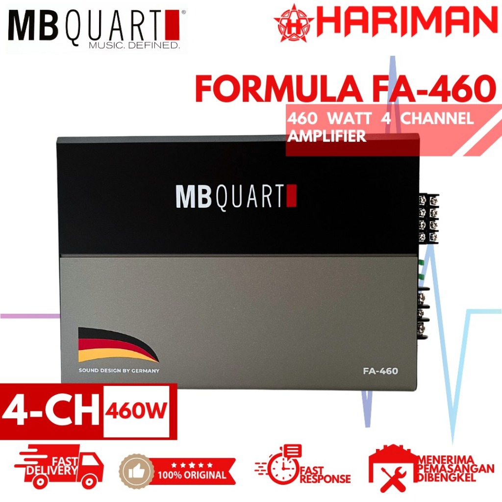 Power 4 channel MB QUART Formula FA-460