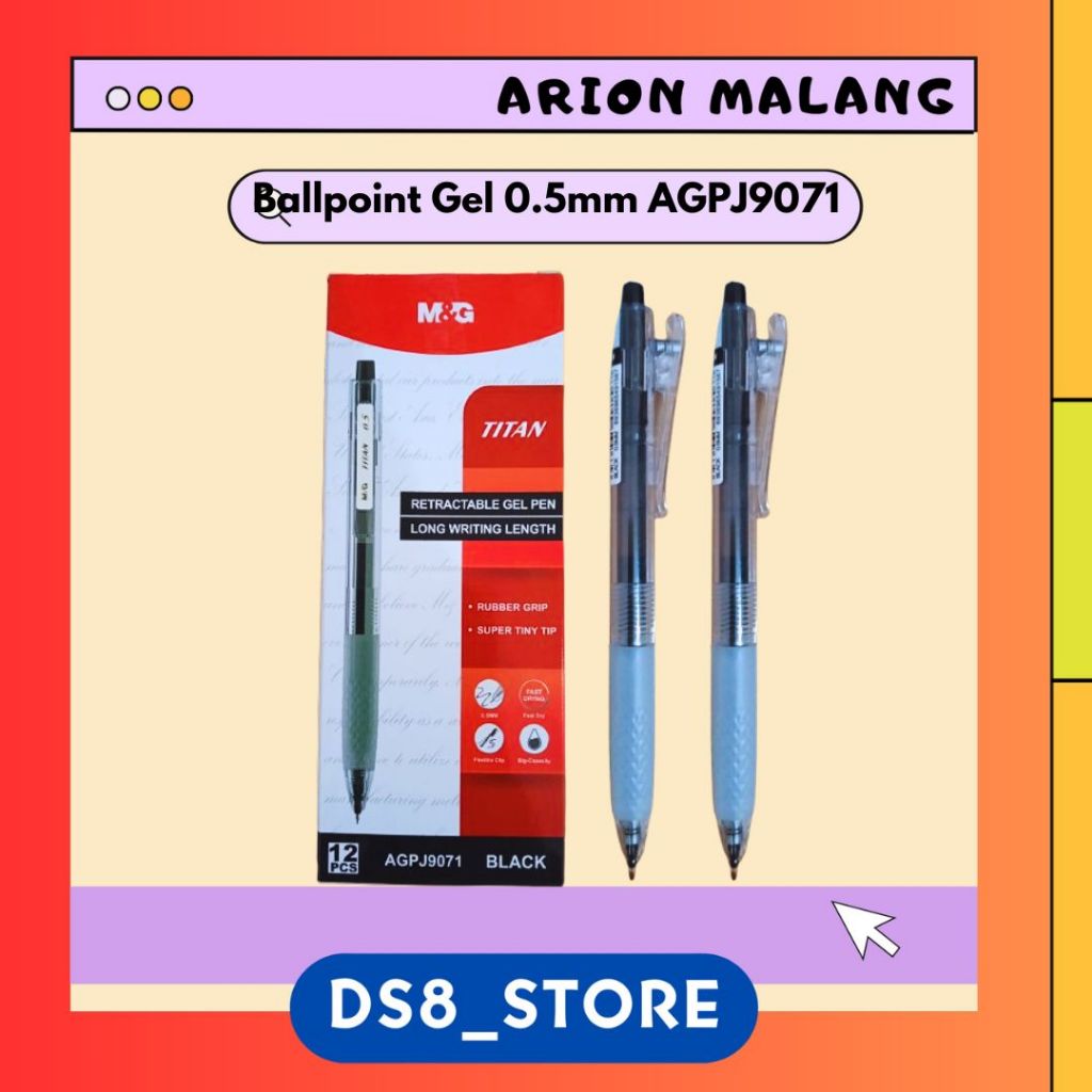 

M&G Ballpoint Gel 0.5mm AGPJ9071
