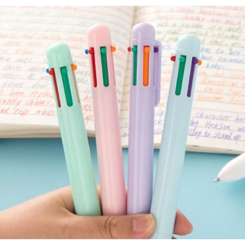 

PULPEN WARNA WARNI/6 IN 1 PULPEN WARNA