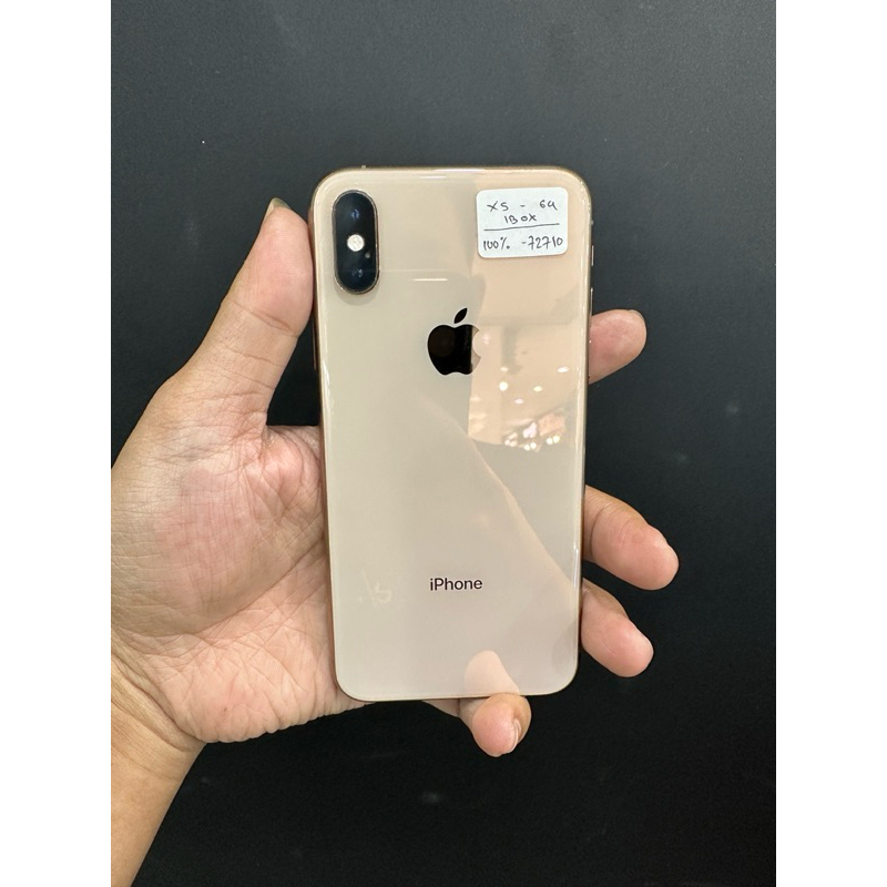 iPhone Xs 64GB Gold second iBox mulus no minus fullset original