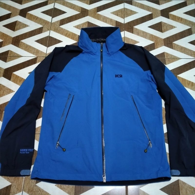 Jaket outdoor K2 Goretex waterproof size L