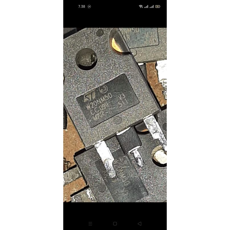 mosfet 20n50 20amp/500v