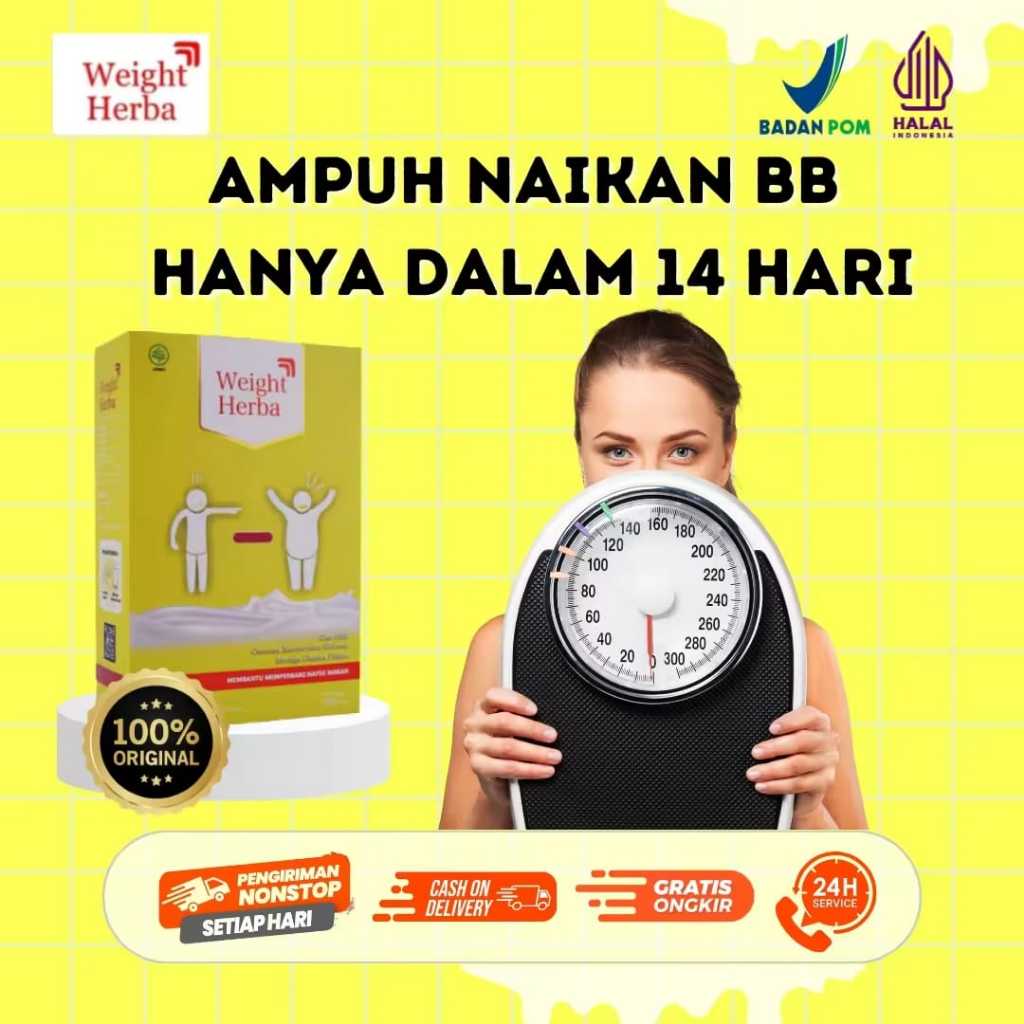 

PROMO HARI INI! Weight Herba Tingkatkan Berat Badan Secara Signifikan Turunkan Kadar Gula Darah