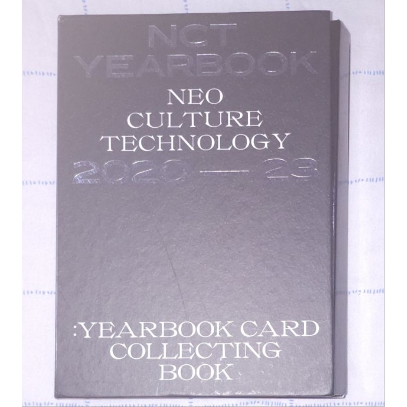 nct yearbook card collecting book - collect book only