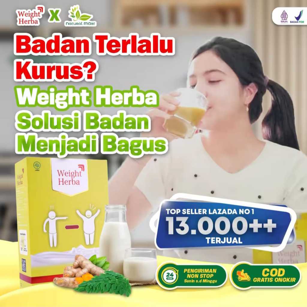 

Weight Herba Penambah Berat Badan Tingkatkan Nafsu Makan Asupan Kalori Bekualitas Tinggi