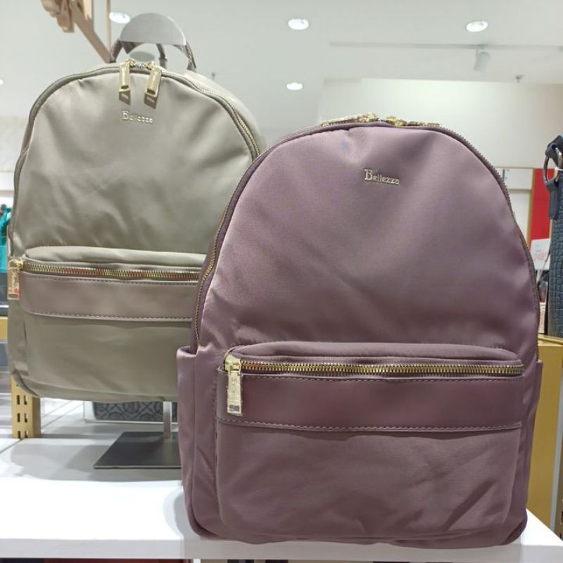 Terbaru BELLEZZA Yz2330157 Produk Original Depstore Tas Ransel Parasut Wanita Backpack Tas Punggung 