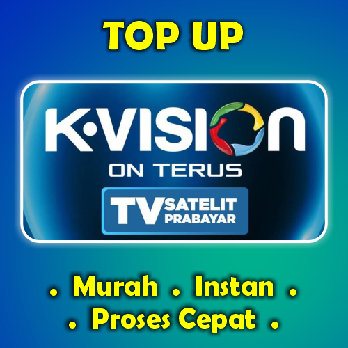 Top UP Paket K-Vision Lengkap Termurah Proses Cepat
