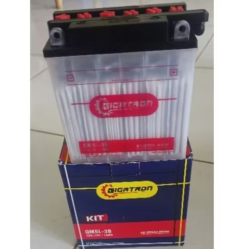 ACCU/AKI BASAH GM5L-3B Buat Motor  SUPRA X/GRAND/SUPRA FIT NEW/Jupiter MX/Jupiter Z/Mio/Vega ZR/Vega