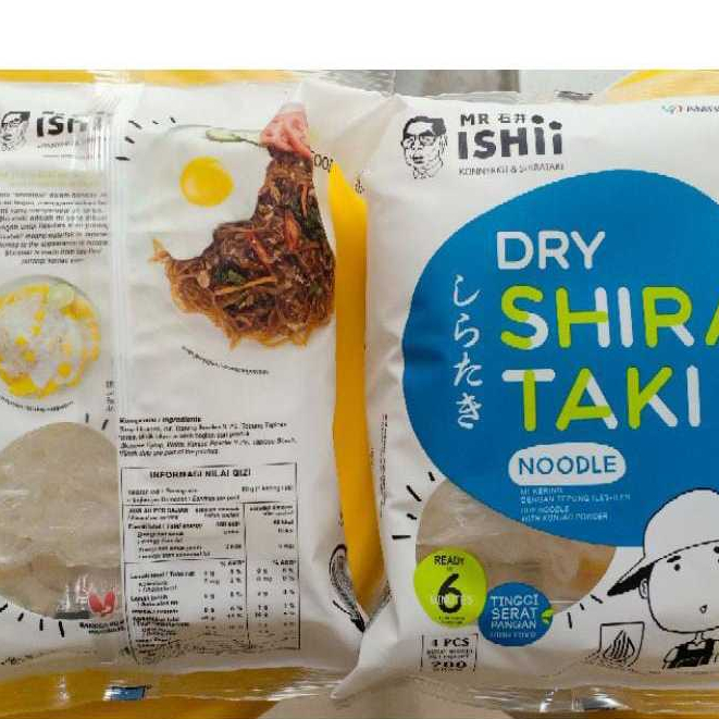 

Mr Ishii Mie Shirataki Kering / Dry Shirataki 200 gr