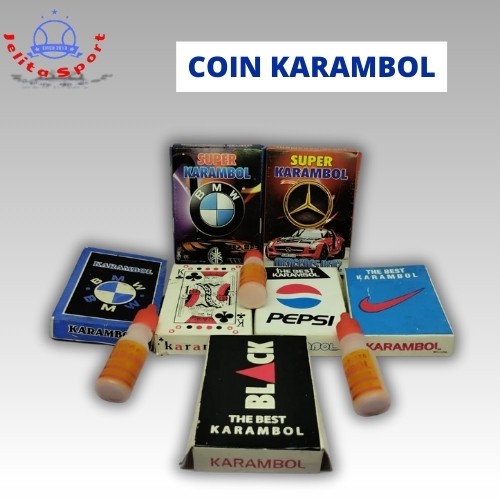 COIN CARAMBOL Biji Karambol Murah - koin KarambolBiji Karambol Tebal 3 mm / 4 mm / 5 mm / Rangkap 2 