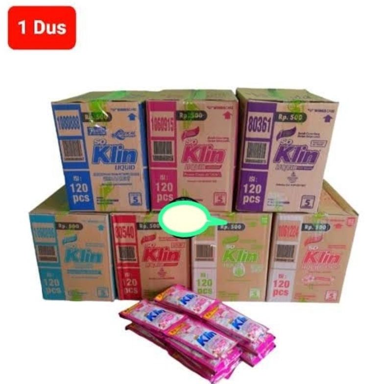 Paket Hemat SOKLIN  SOKLIN CAIR 1DUS  SOKLIN PAKAIAN