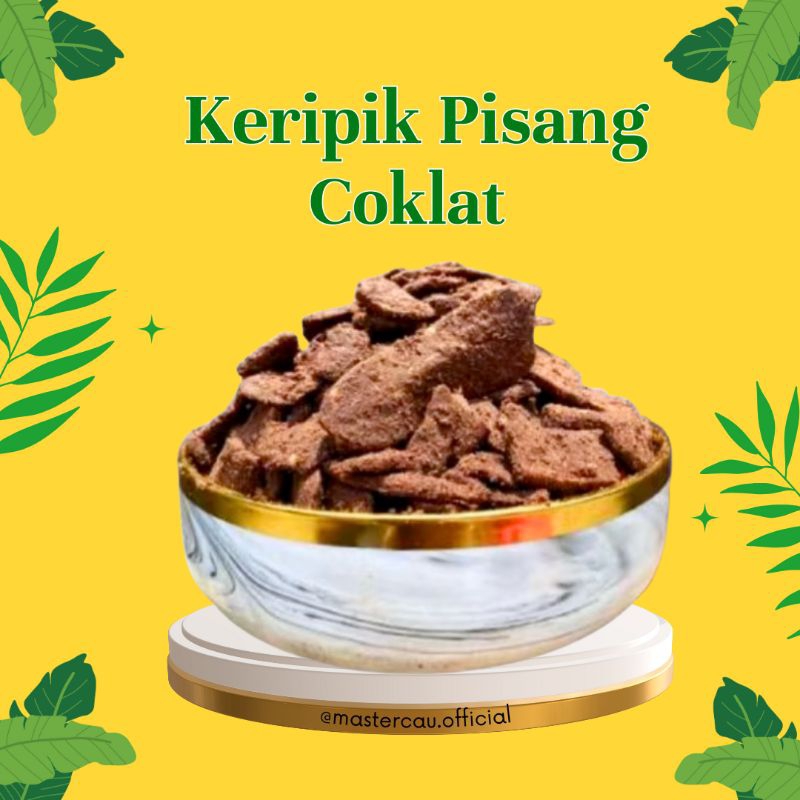 

Master Cau - 250gram Banana Chips Chocolate Keripik Pisang Coklat Bubuk