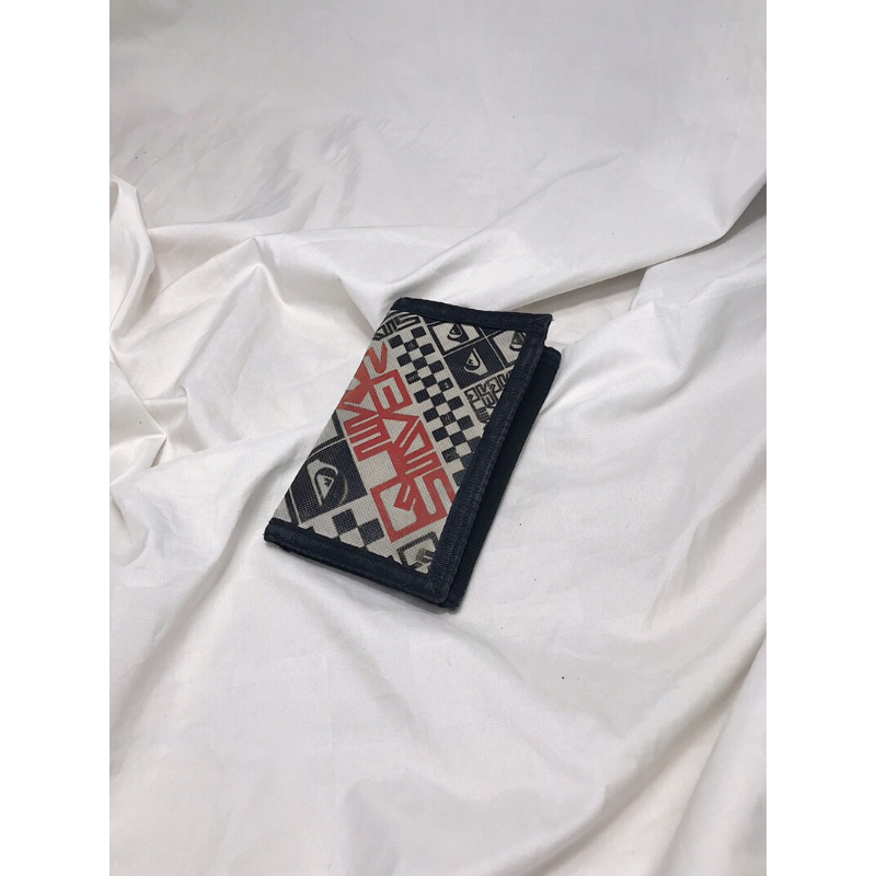 (Wallet/Dompet) Quiksilver Wallet Original - Black/White | Laki-Laki & Perempuan / Unisex | Dompet P