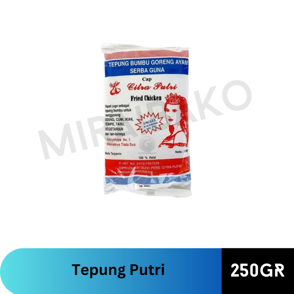 

Tepung Bumbu Serbaguna Citra Putri 250 gr
