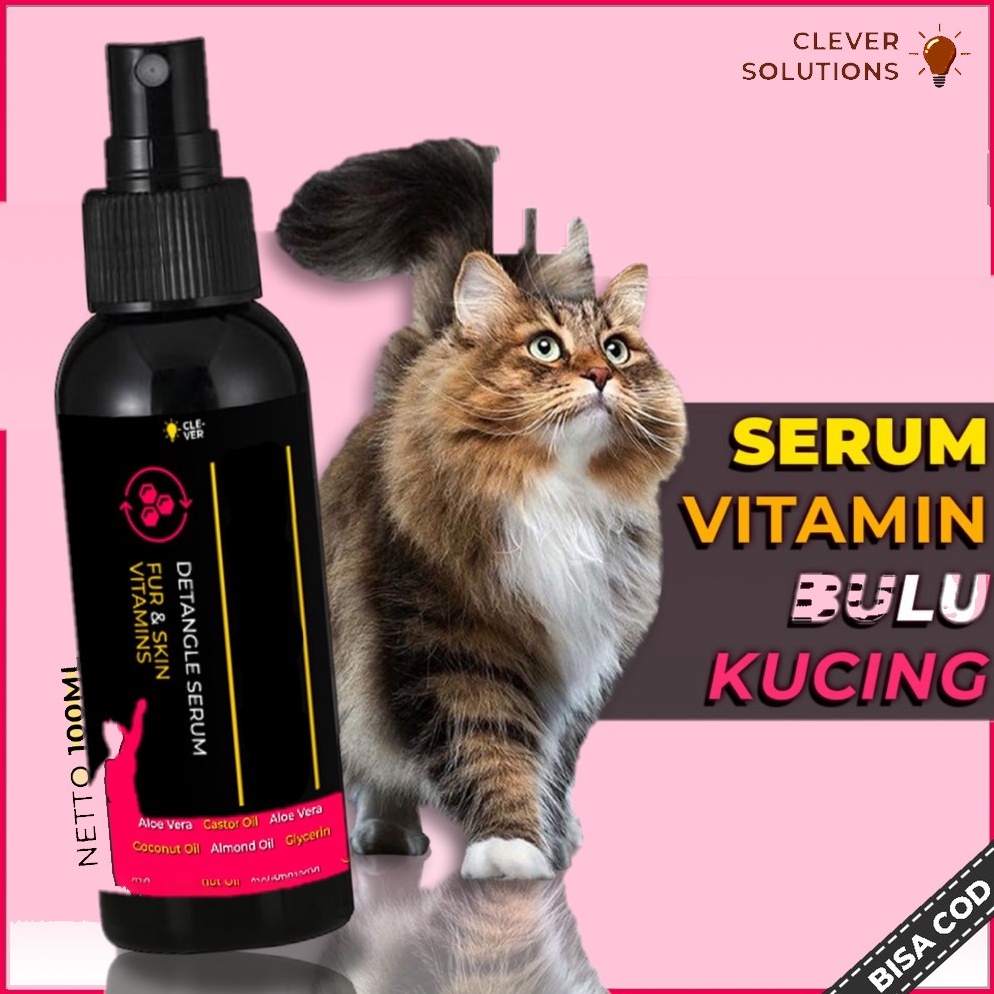Paling Laris Serum Bulu Kucing Spray 1 ML Penumbuh dan Anti Rontok Bulu Kucing Spray Hair Tonic Spra