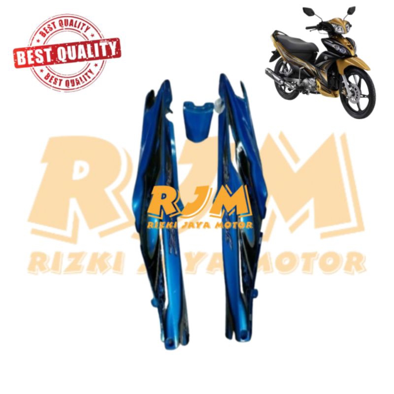BODY BELAKANG JUPITER Z ROBOT 2010 BIRU PLUS STRIPING