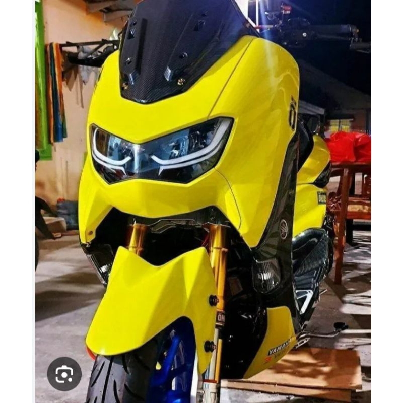 Stiker Skotlet warna kuning lemon glossy Scotlet motor kuning glosi ,,lebar atau tinggi stikernya 45