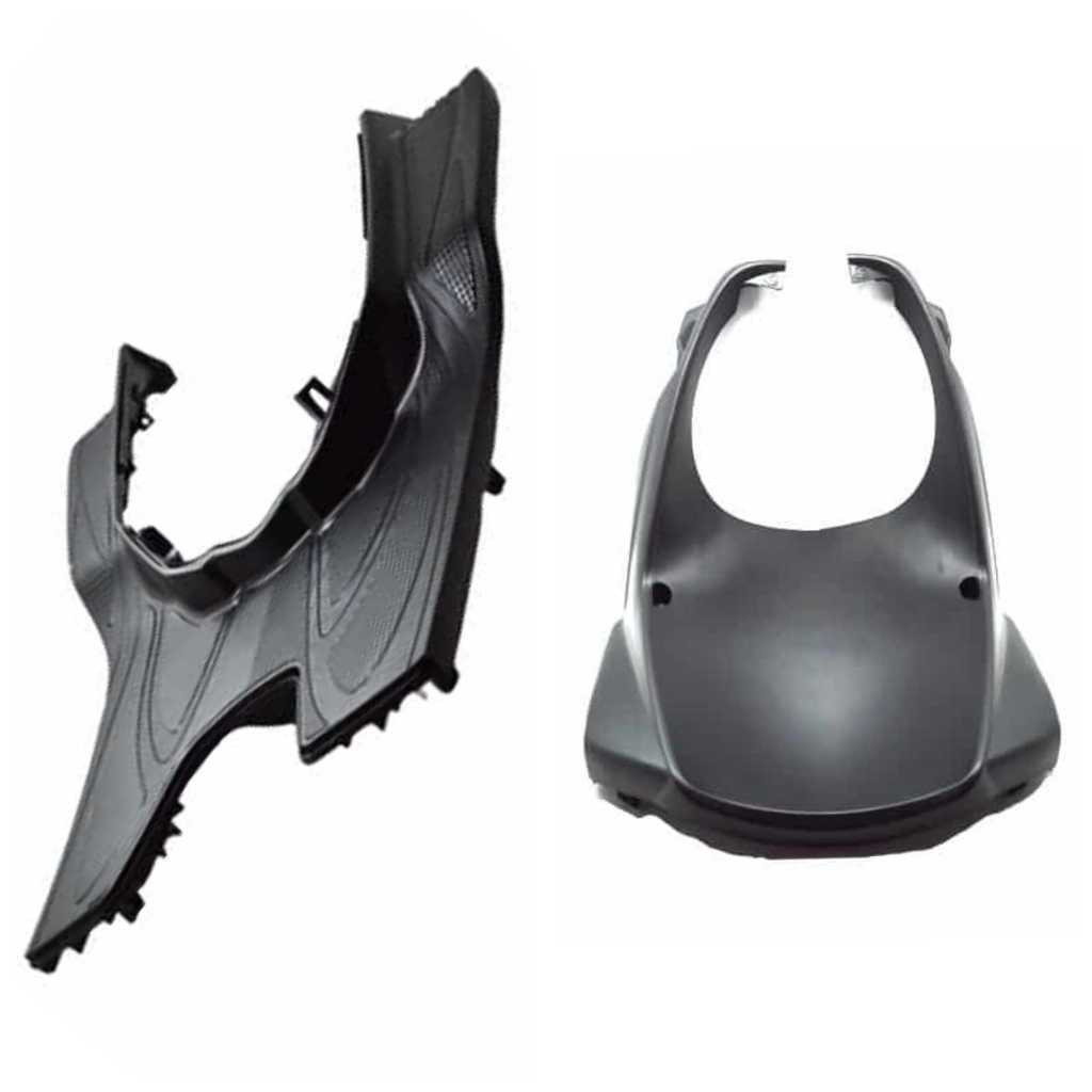 64310/64520-KVY 900 Bordes pijakan kaki dan paru beat karbu 1 set ori ahm