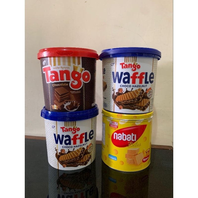 

TANGO WAFER/NABATI KEJU/NABATI COKLAT/TANGGO WAFFLE JAR/TANGO WAFER COKLAT KAR(MIX 100K DAPAT 4)PROMO