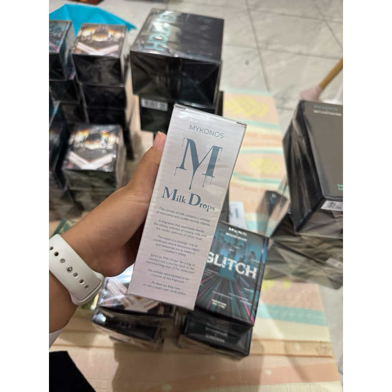 parfum mykonos milk drops