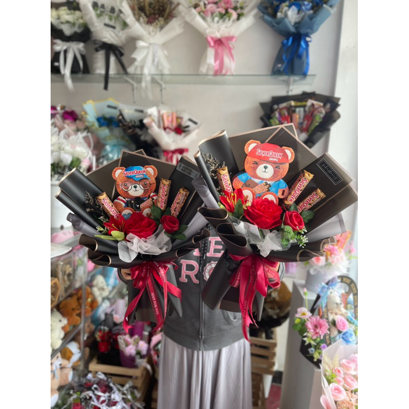 

buket valentine / buket cokelat / kado valentine