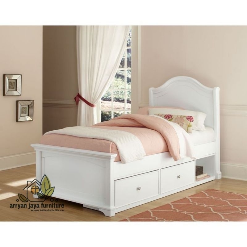tempat tidur anak laci , ranjang anak storage