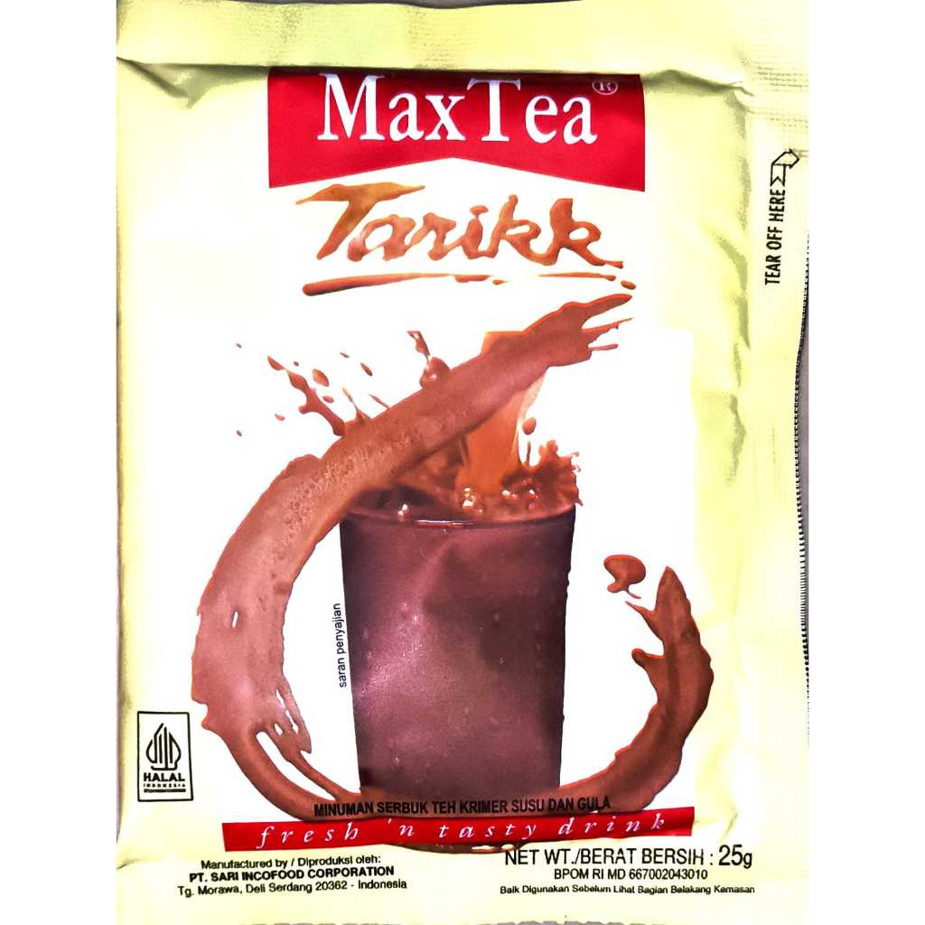 

MAXTEA TARIKK FRESH'N TASTY DRINK 25 GR