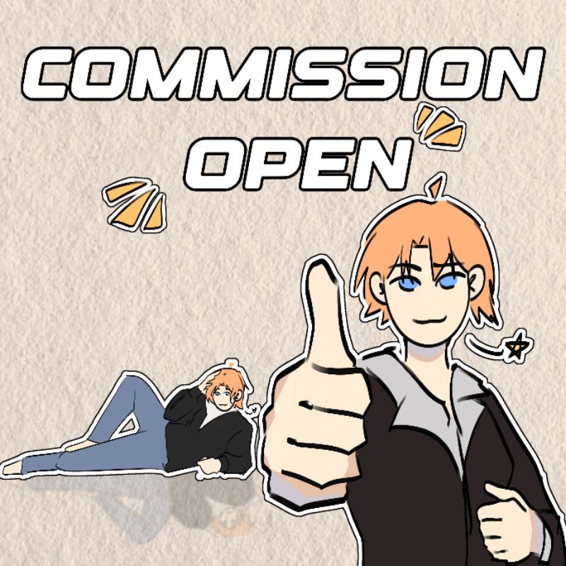 Commission open/ jasa menggambar