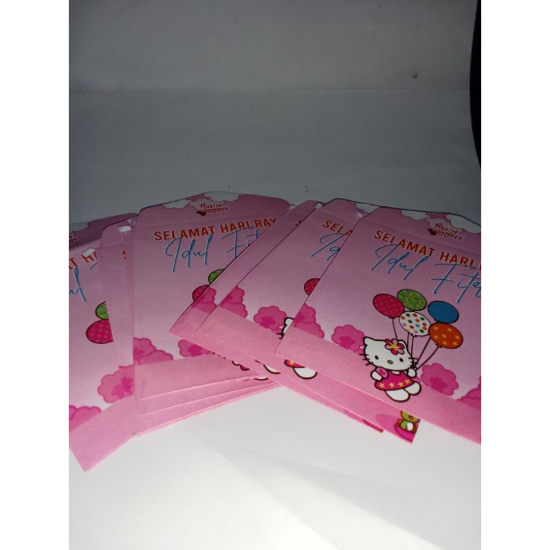 

100 lembar amplop mini bahan glossy