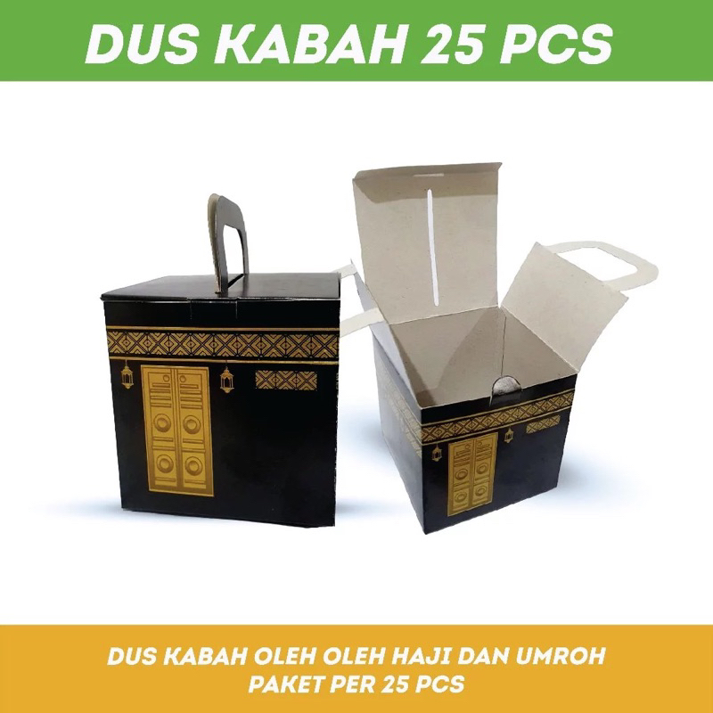 

KOTAK KAKBAH OLEH OLEH HAJI UMROH 25PCS